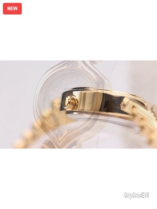Dainty Small Analog Quartz Watch with Fishbone Bracelet, Luminous, Water